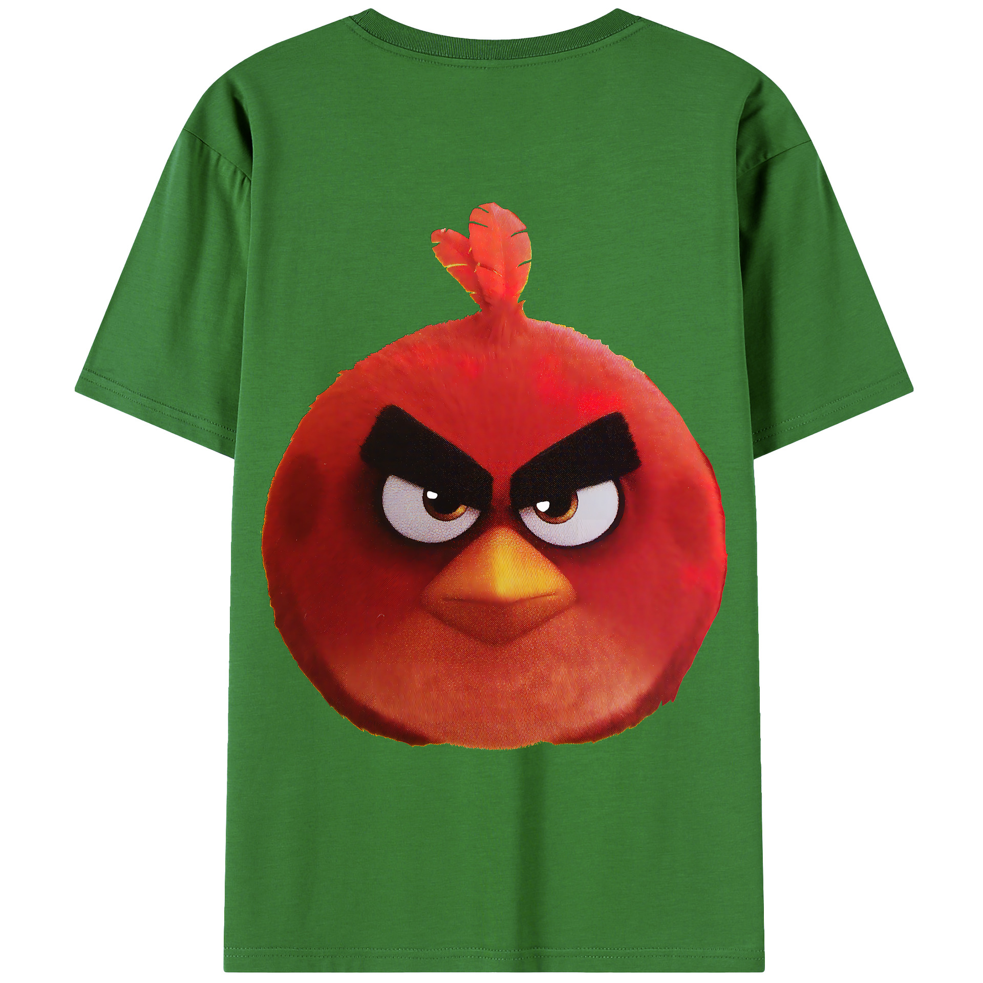 （画像用） Angry Birds アングリーバード レディース半袖Tシャツ(バックプリント)